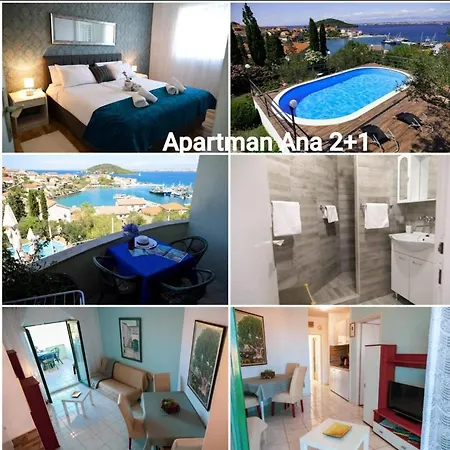 Booking Franov Residence On Island Ugljan With The Pool, Bbq And Beautiful Sea-View! Kali Exterior photo
