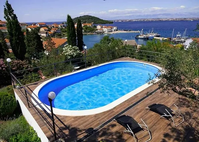 Booking Franov Residence On Island Ugljan With The Pool, Bbq And Beautiful Sea-View!